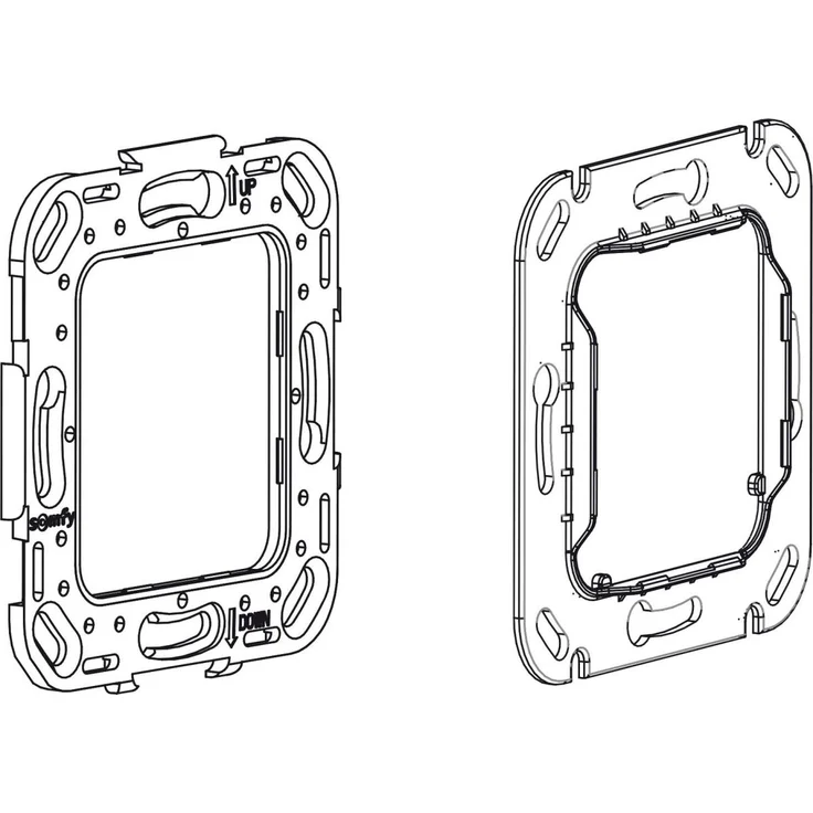 SOMFY Befestigungsplatte 9016911 – Bild 1