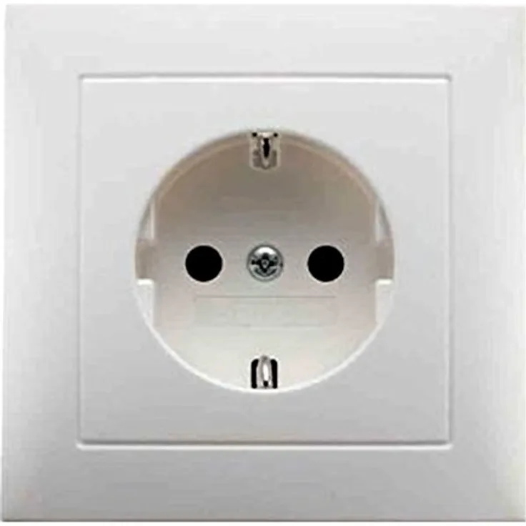 Berker SCHUKO-Steckdose pws-gl 47428989 m.Abdeckplatte S.1 Steckdose 4011334277651
