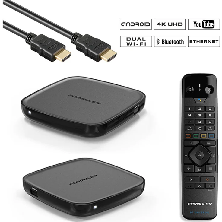Formuler GTV 4K Ultra HD H.265, Bluetooth, Dual-WiFi, IPTV, Android – Bild 5