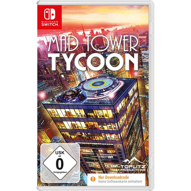 Mad Tower Tycoon (Code in a Box) (Switch)