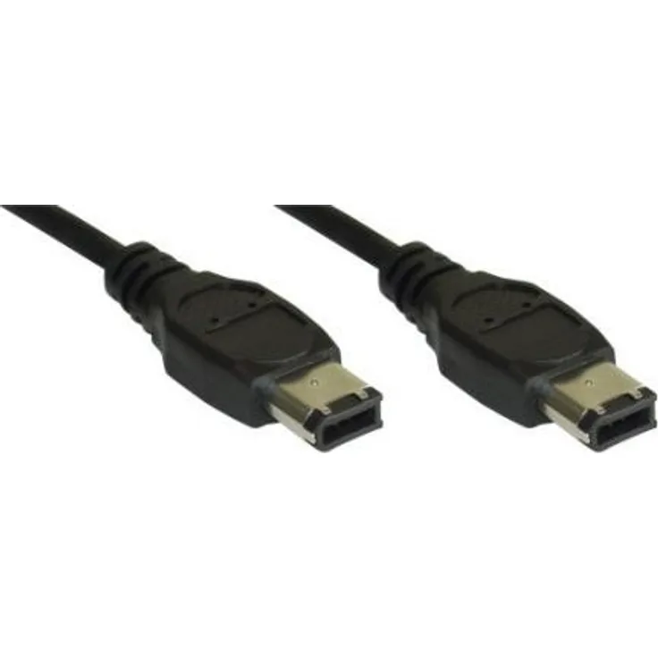 Kabel IEEE1394 6pol/St. - 6pol/St. 10,0 m schwarz (34010)