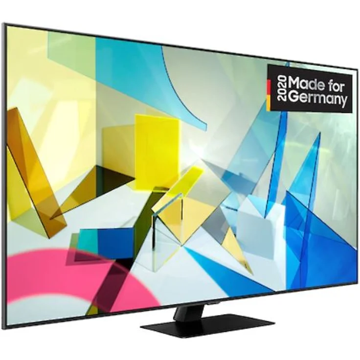 Samsung GQ75Q80TGT 189 cm (75 Zoll) QLED Smart TV (Ultra HD, HDR) HD-Triple-Tuner (Sat, Antenne, Kabel) Modelljahr 2020 Energieklasse G (DE-Modell) – Bild 2
