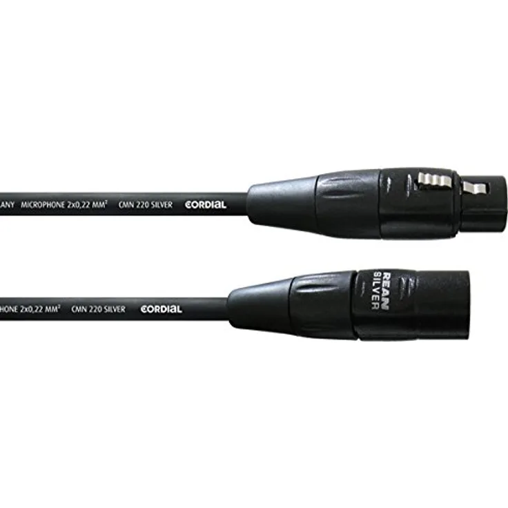Cordial CIM 1 FM XLR XLR Schwarz (CIM 1 FM)