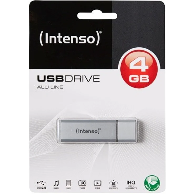 Intenso Alu Line 4 GB USB-Stick USB 2.0 silber – Bild 2