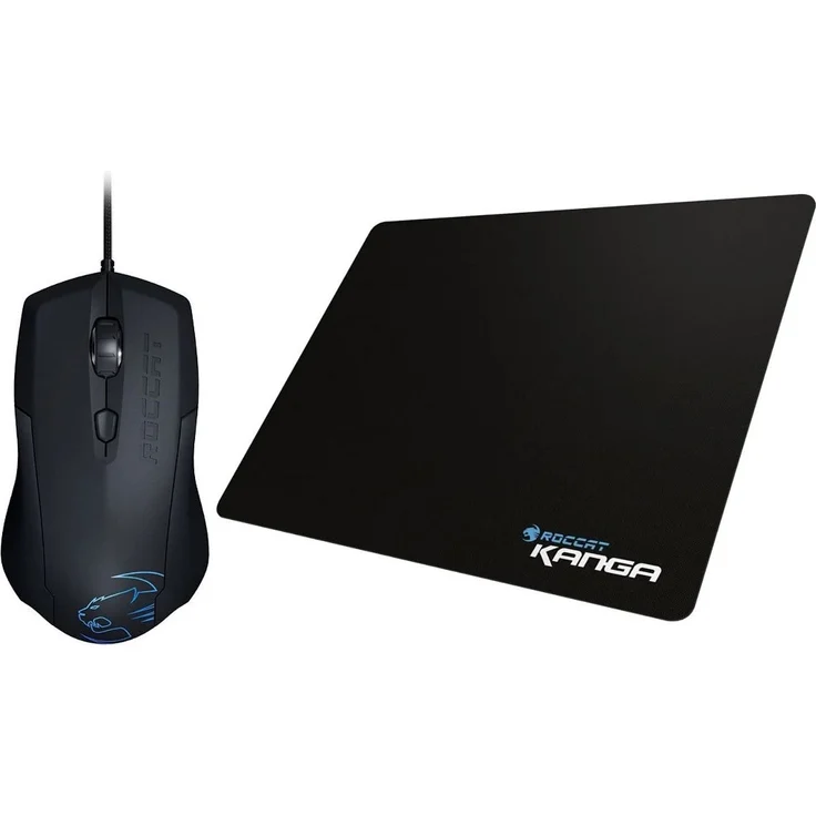 ROCCAT Lua Tri-Button Mouse + Kanga Mini Cloth Mousepad Gaming Bundle - Preisvergleich – Bild 1