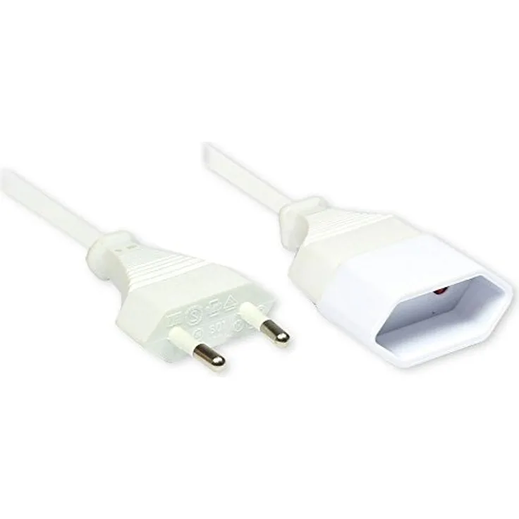 Euro-Verlängerung, weiß, 5m, Good Connections