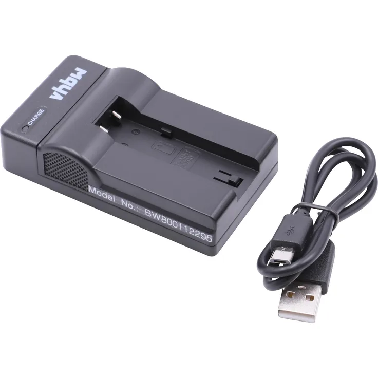 vhbw Micro USB Ladegerät Ladekabel passend für Kamera Akku Pentax D-Li72