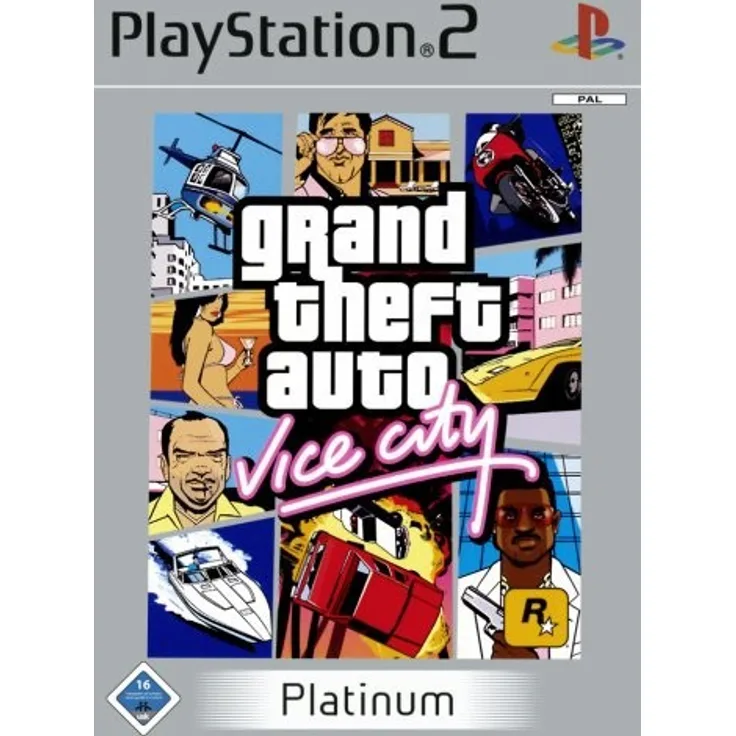 Grand Theft Auto: Vice City  [PLA] (PS2)