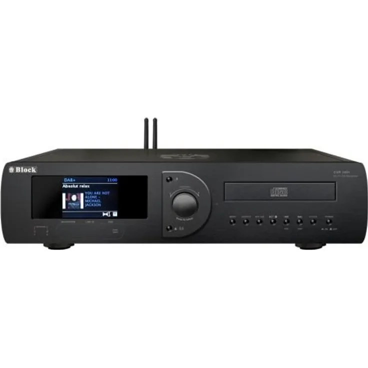Block Audioblock CVR-100+ MKII - CD-Internet-Receiver, Schwarz
