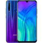 Honor 20 Lite Smartphone 15,77cm (6,21 Zoll) Display, 128GB interner Speicher, 4GB RAM, Dual-SIM, Android, Phantom Blue