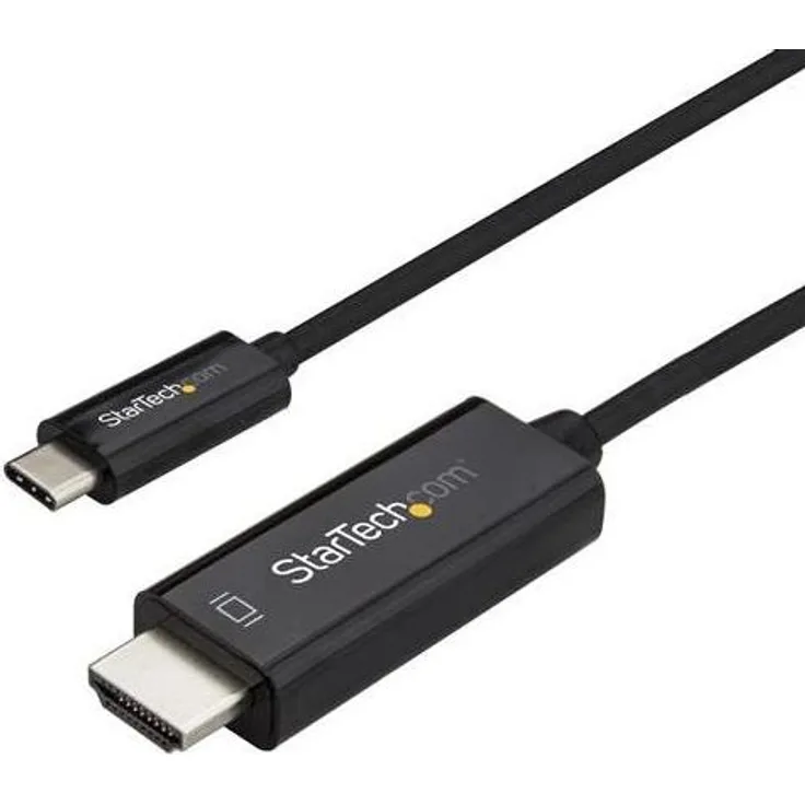 StarTech.Com Cavo HDMI a USB-C da 1 m, Cavetto USB 3.1 Tipo C a HDMI, 4k a 60Hz, Nero