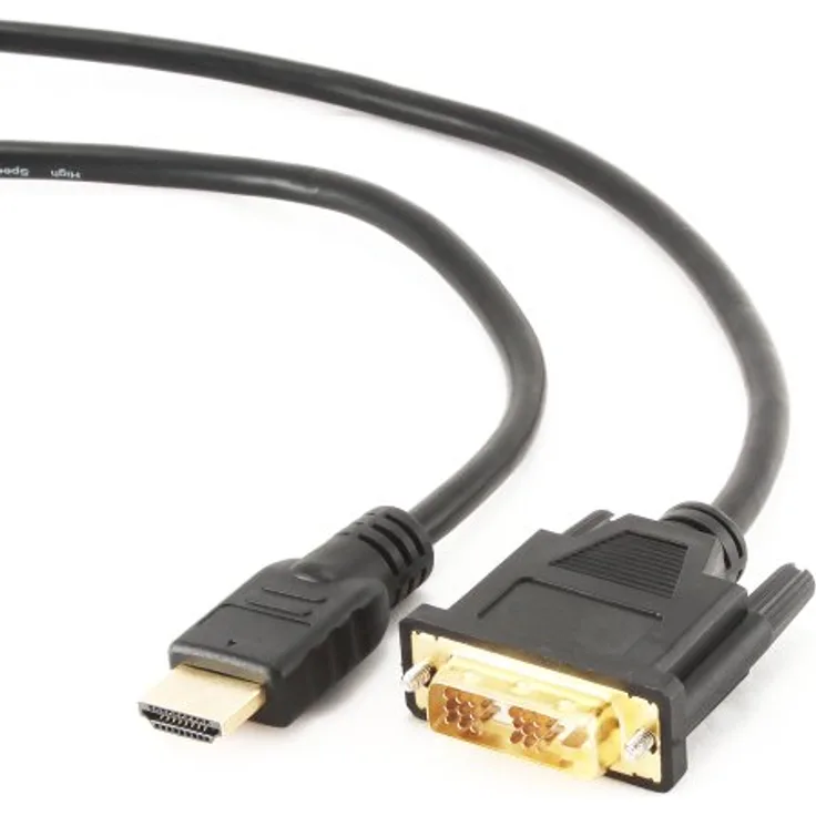 Gembird 3 m HDMI zu DVI Kabel mit vergoldeten Anschlüssen