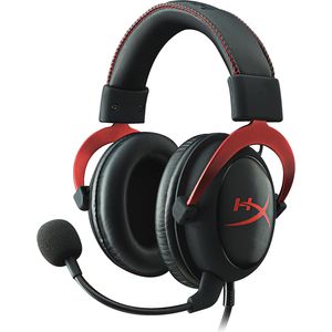 Bild für Kingston HyperX Cloud II Schwarz/Rot, Klinke, USB
