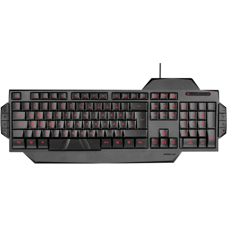 RAPAX Gaming Keyboard, black - NOR Layout QWERTY)