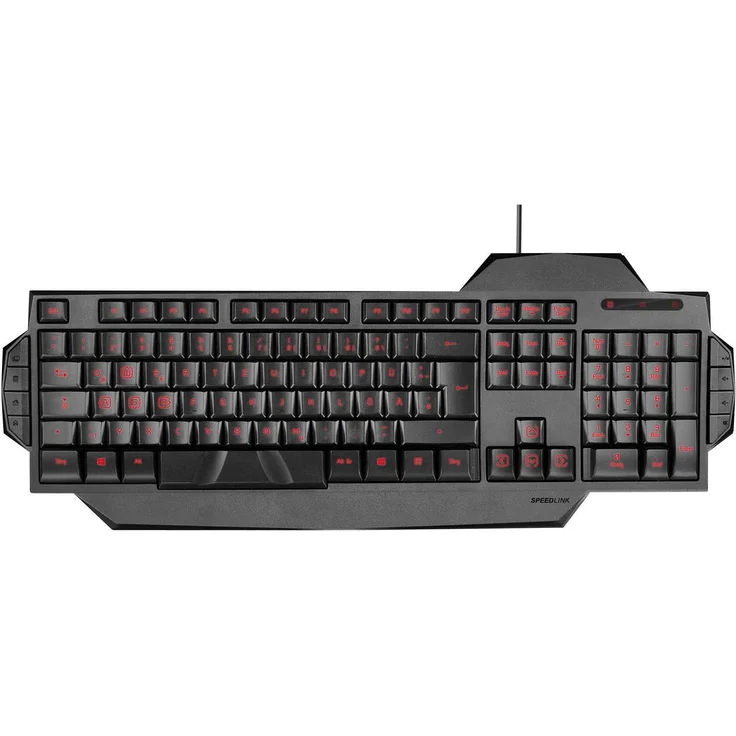 RAPAX Gaming Keyboard, black - NOR Layout QWERTY) – Bild 1