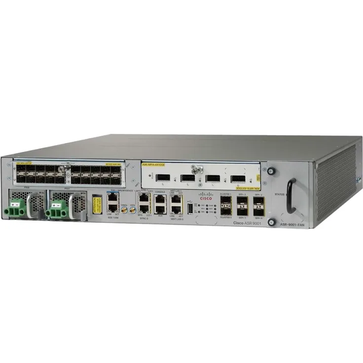 Cisco ASR 9001 - Router - 10 GigE, 40 Gigabit LAN - an Rack montierbar