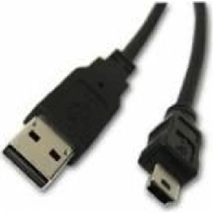 Planet ASSMANN - USB-Kabel - USB Typ A, 4-polig (M) - Mini-USB, Typ B (M) - 1 m (USB / Hi-Speed USB) - geformt - Schwarz (AK-300108-010-S)