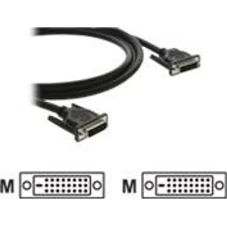 Kramer C-DM/DM Series C-DM/DM-50 - DVI-Kabel - Dual Link - DVI-D (M) bis DVI-D (M) - 15,0m - geformt (94-0101050)