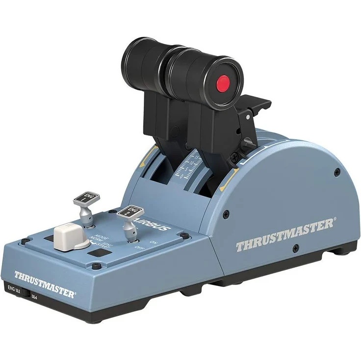 Thrustmaster TCA Quadrant Airbus Edition Schwarz, Hellblau (2960840) (PC) – Bild 1