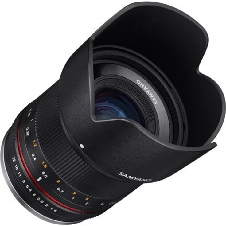 Samyang 21-1,4 Objektiv APS-C Fuji X manueller Fokus Fotoobjektiv, Weitwinkelobjektiv schwarz – Bild 2