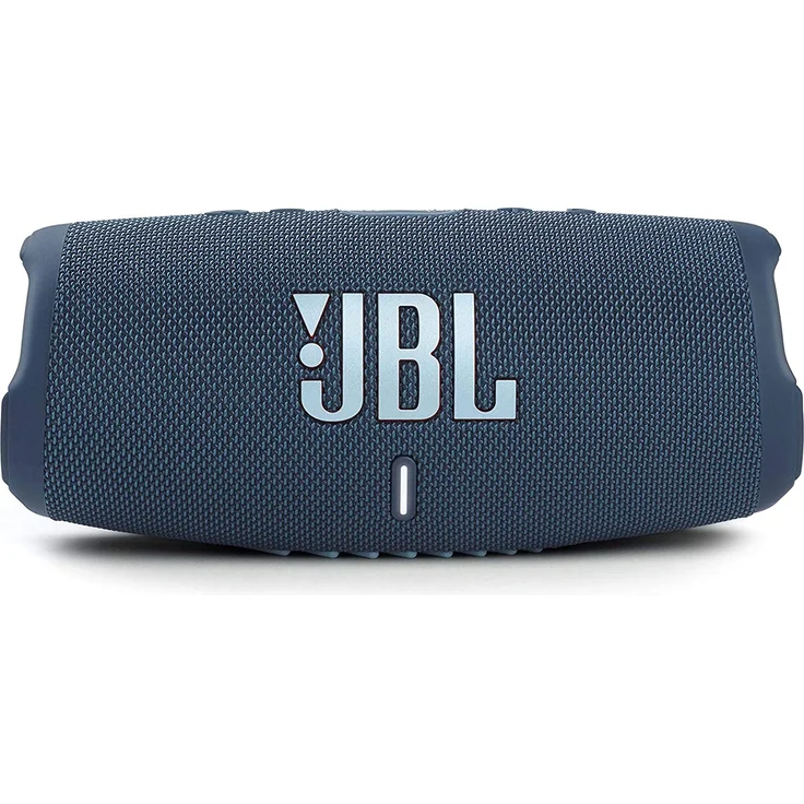 JBL Charge 5 Bluetooth-Lautsprecher mit 20 Stunden Akkulaufzeit, Powerbank, PartyBoost, wasserfest blau – Bild 2