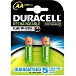 Duracell Ultra HR6 AA Akkus mit geringer Selbstentladung (2400mAh) 2er Pack