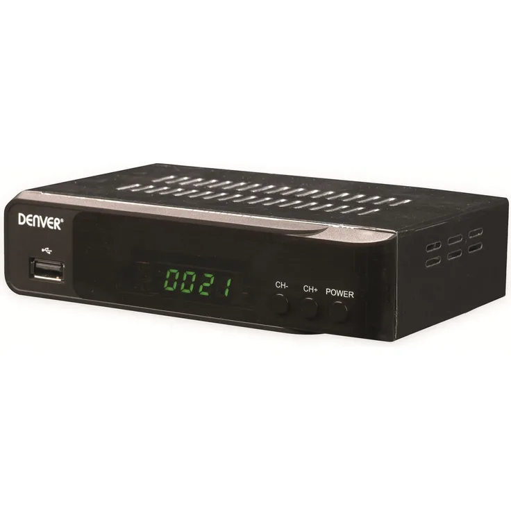 Denver DVB-S2 HDTV Receiver DVBS, 206HD, HDMI, EPG, schwarz