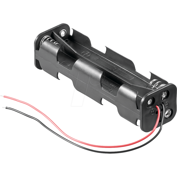 Goobay 11741 8x AA (Mignon) Batteriehalter