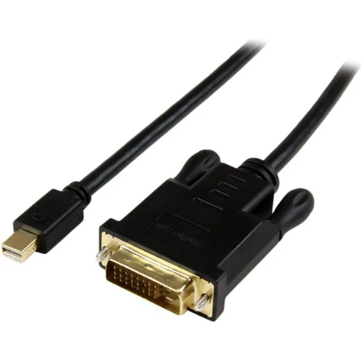 StarTech.com Mini DisplayPort auf DVI Kabel 1,8m - Stecker-Stecker - mDP zu DVI Adapter- Koverter - 1920x1200 - 1080p - Schwarz