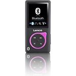 Lenco MP3-Player Xemio-768 - MP3-MP4-Player, 8 Gb Micro SD-Karte Inklusive In-Ear Kopfhörer und Bluetooth- Rosa