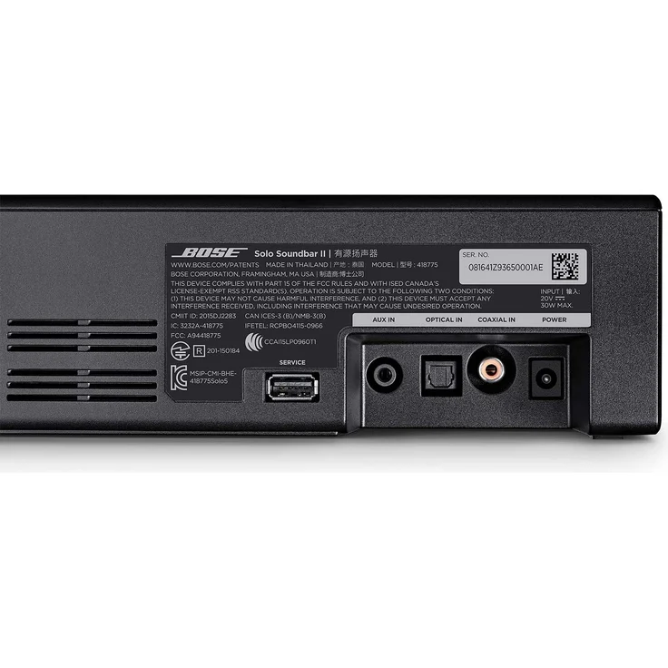 Bose Solo Soundbar Series II Soundbar schwarz – Bild 3