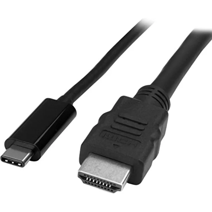 StarTech.com USB-C auf HDMI Adapterkabel - 2m - Thunderbolt 3 kompatibel - USB Type-C zu HDMI Konverter Kabel- 4K 30Hz