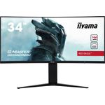 iiyama G-Master GB3466WQSU-B1 Red Eagle - 34 Zoll, UWQHD (3440 x 1440), VA-Panel, 144Hz, 1ms, 400cd/m² (GB3466WQSU-B1)