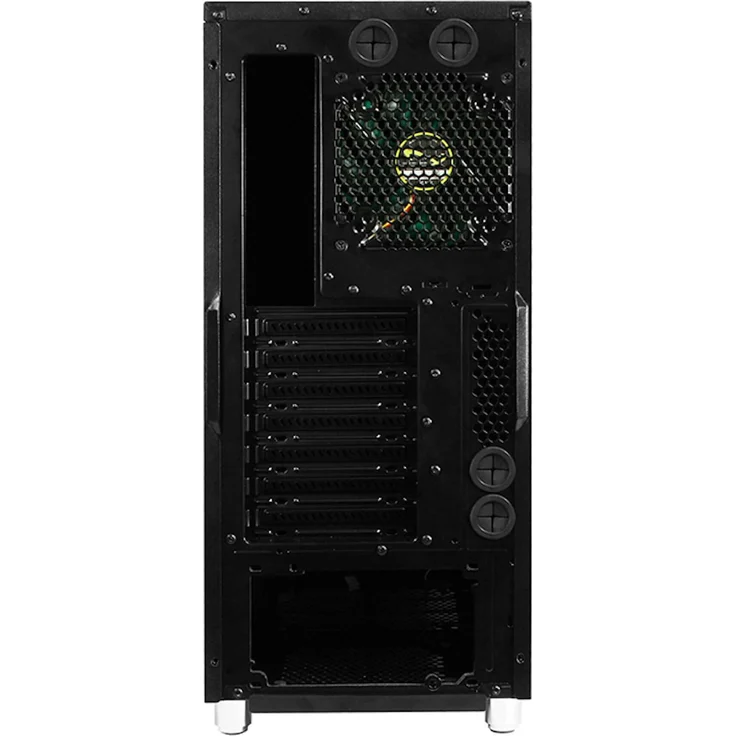 Nanoxia Deep Silence 3, Schallgedämmter ATX Midi Tower, 3x 120 mm Deep Silence Lüfter, 2x USB 3.0, 1x USB 2.0, anthrazit – Bild 6