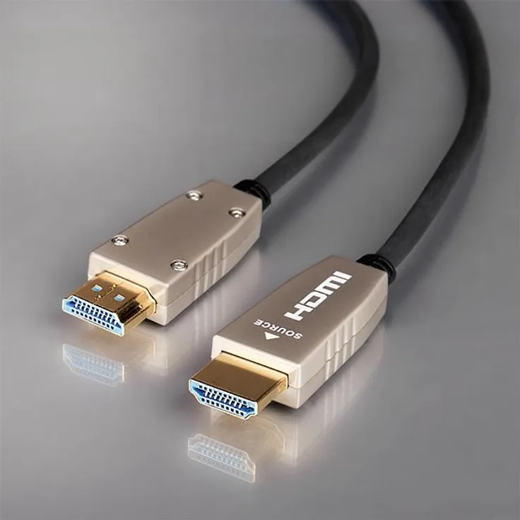 Celexon UHD Optical Fibre HDMI 2.0b Active Kabel 50m, weiß