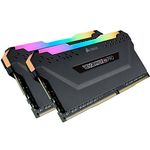 Corsair Vengeance RGB PRO 16GB (2x8GB) DDR4 2933MHz C16 XMP 2.0 Enthusiast RGB LED-Beleuchtung Speicherkit - schwarz - Preisvergleich