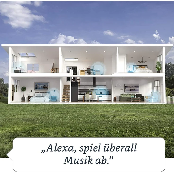 Amazon Echo Dot (4. Generation), Smarter Lautsprecher mit Alexa, Anthrazit – Bild 3