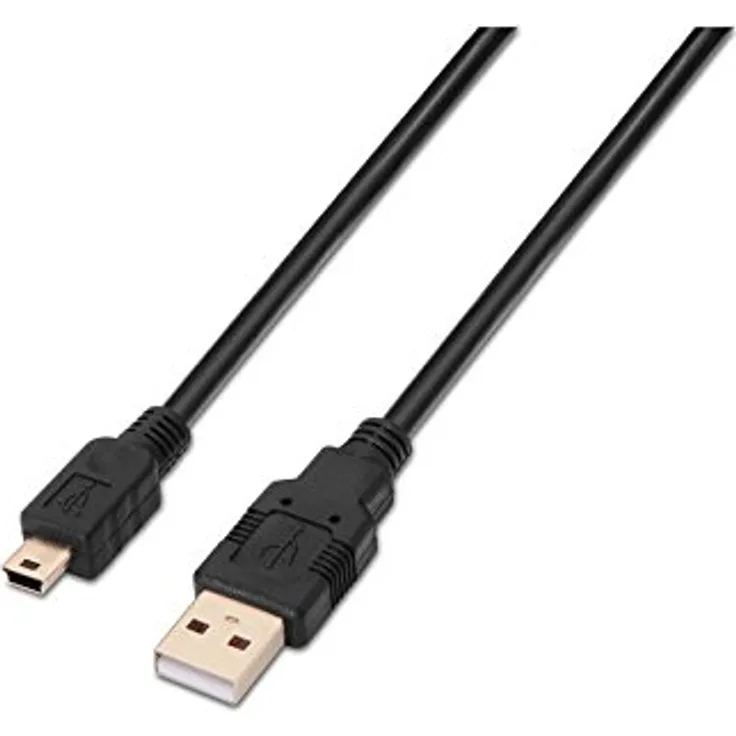 NANOCABLE-Kabel (USB 2.0 A/M, Tipo-Mini-USB-Anschluss), M, 0,5 M