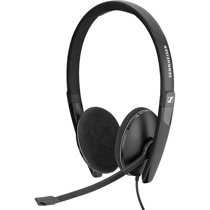 Sennheiser PC 8.2 CHAT, kabelgebundenes Headset für entspanntes Gaming, e-Learning und Musik, Noise-Cancelling-Mikrofon, Control, Mikrofon (klappbar), hoher Komfort USB-A-Konnektivität
