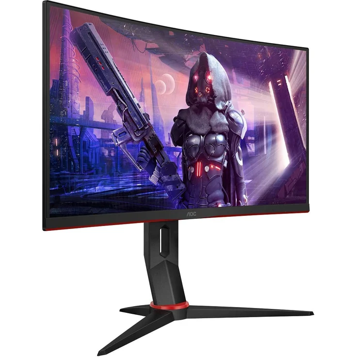 AOC C24G2U/BK - 23,6 Zoll, Full HD (1920 x 1080), VA-Panel, 165Hz, 1ms, 250cd/m² (LF24T450FQUXEN) – Bild 5