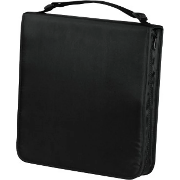 Hama CD Wallet Nylon 160, black (Schwarz) – Bild 1