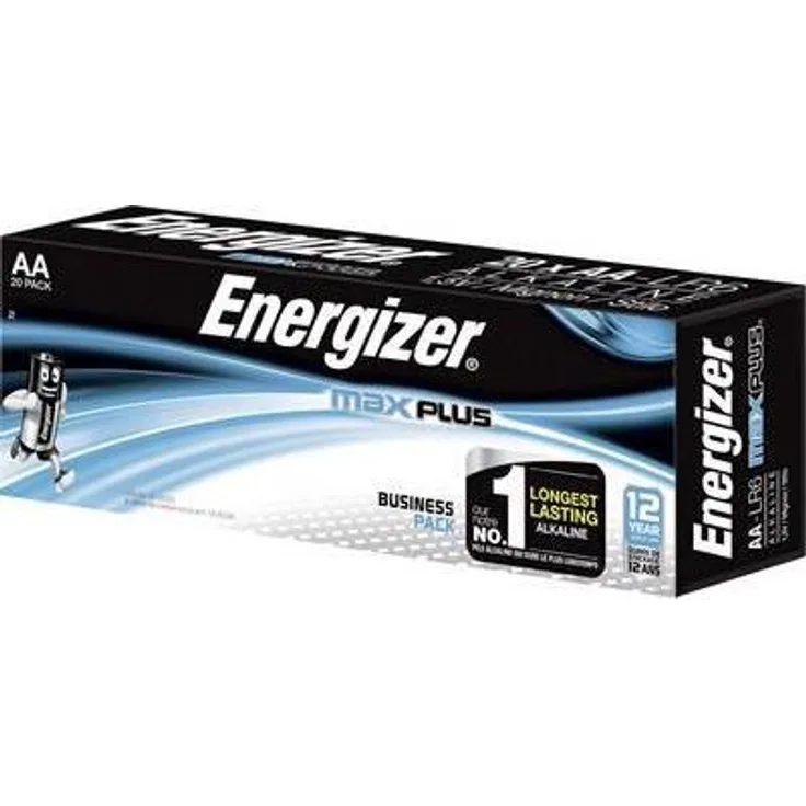 Energizer Max Plus AA PK20 Single-use Battery Alkali - Haushaltsbatterien (Single-use Battery, AA, Alkali, 1,5 V, 20 Stück(e), Cd (Cadmium), Hg (Quecksilber)) - Preisvergleich