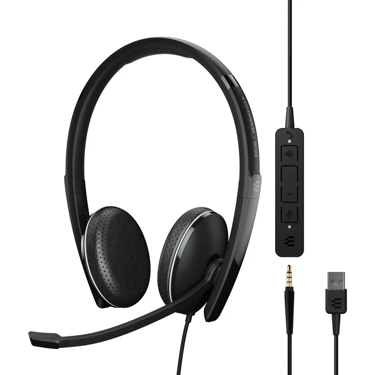 EPOS ADAPT 165T USB II, Schwarz – Bild 1