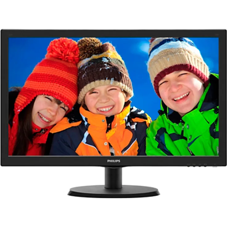 Philips 223V5LHSB2-00 54,6 cm (21,5 Zoll) Monitor (VGA, HDMI, TN Panel, 1920 x 1080, ohne Lautsprecher) schwarz