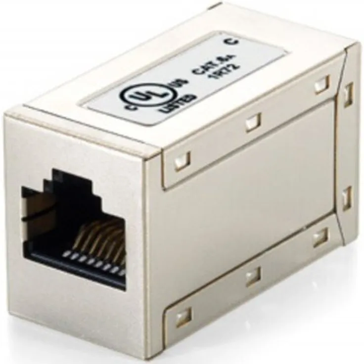 Equip Verbinder Cat6A RJ45b 1: voll geschirmt Polybeutel