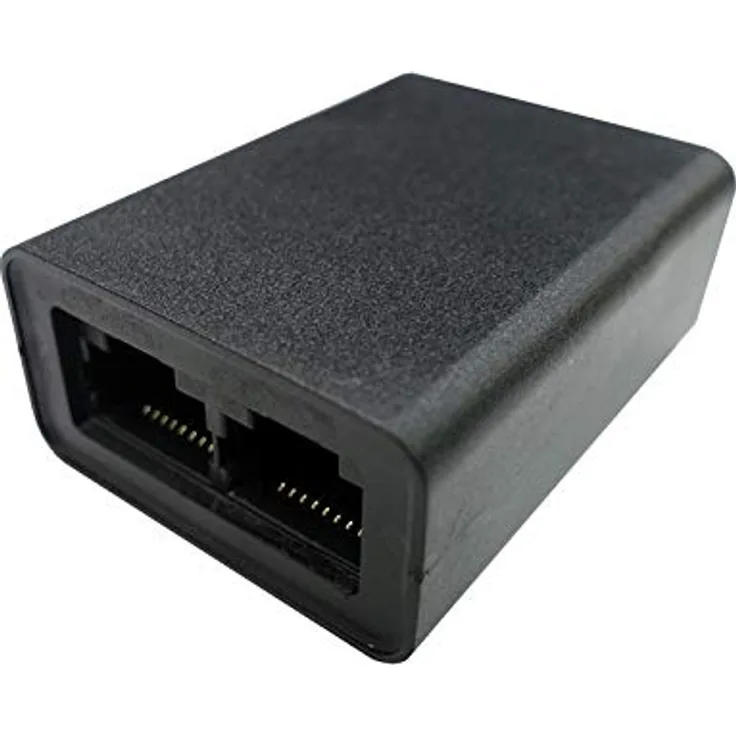 ROLINE T-Adapter Kat. 5e-6-6A, UTP, schwarz | 10-100 T-Adapter zur Nutzung zweier LAN-Verbindungen über EIN (vollbelegtes) 8-adriges Kabel