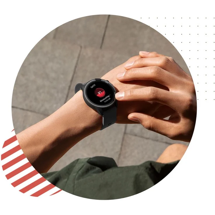 Xiaomi Mi Watch Smartwatch GPS, Unisex, 46x53mm, Silikonarmband, Black – Bild 6