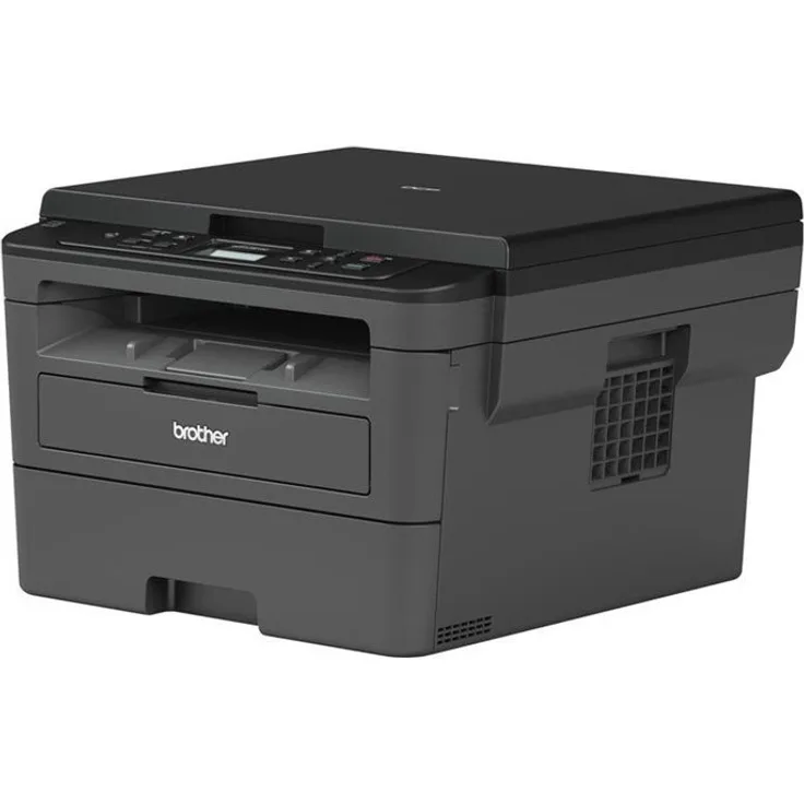 Brother DCP-L2510D Kompaktes 3-in-1 S-W-Multifunktionsgerät (30 Seiten-Min., Drucken, Scannen, Kopieren, A4, echte 1.200x1.200 dpi, Duplexdruck, 250 Blatt Papierkassette, USB 2.0)