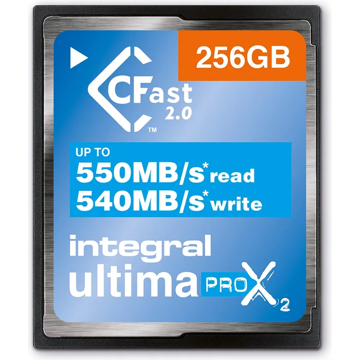Integral CFast 2.0 Ultimapro Speicherkarte Ultra High Speed 256 GB