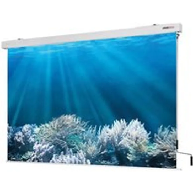 magnetoplan Leinwand Cineroll Kurbel, (B)1.800 x (H)1.800